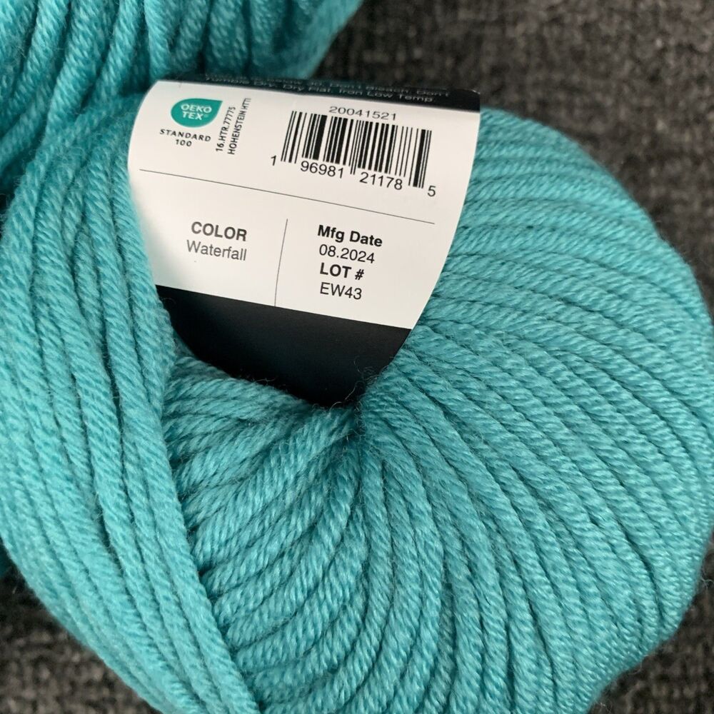 Lot Of 3 New K+C Essential Wool Waterfall Yarn Superwash Merino Discontinued - Picture 7 of 7